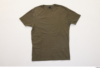 Danas Clothes  342 army clothing olive green crew-neck t-shirt…